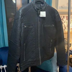 Calvin Klein leather